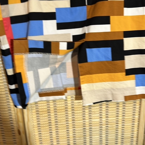 New York & Company Stretch Color Block Multicolored Pencil Skirt 18 - Picture 13 of 16